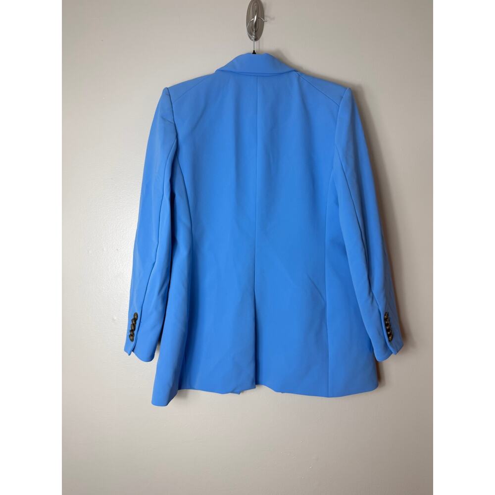 Veronica Beard Blue Dickey Blazer Jacket Office Business Casual - Picture 2 of 10